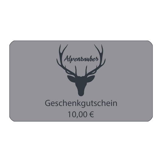 Alpenzauber - Geschenkgutschein