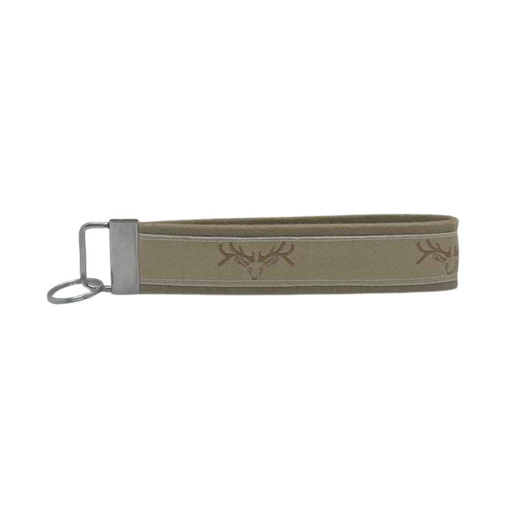 Schlüsselanhänger beige