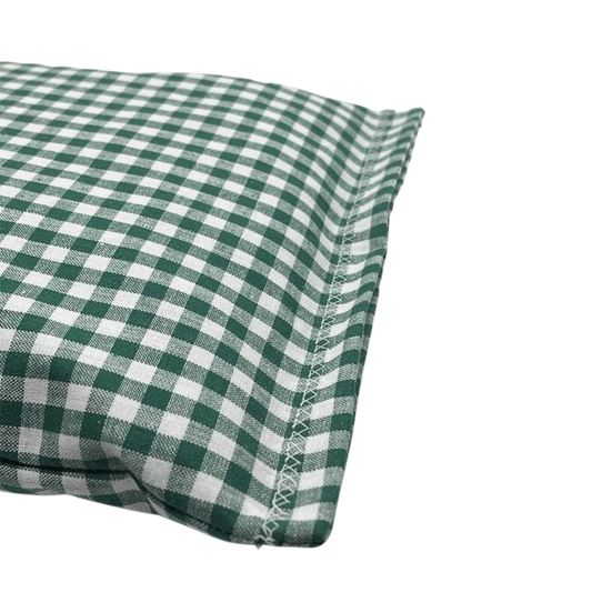 Heukräuterkissen grün/weiß kariert - Vielfältige-Motive - 30x20 cm - Lederhose - Alpenzauber®