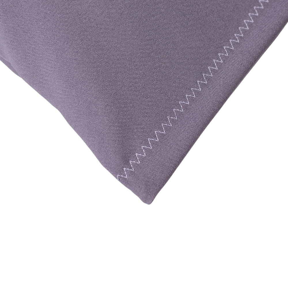Baumwoll Zirbenkissen grau mit versch. Herz-Motiven - 30x20 cm